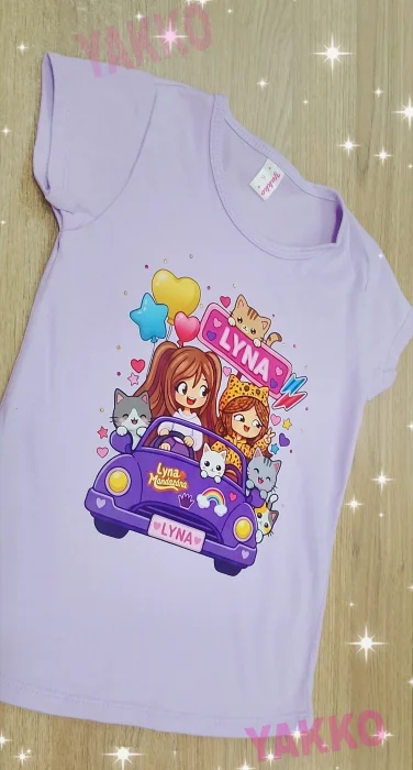 Remera de Algodón "lina" (solo por Curva)