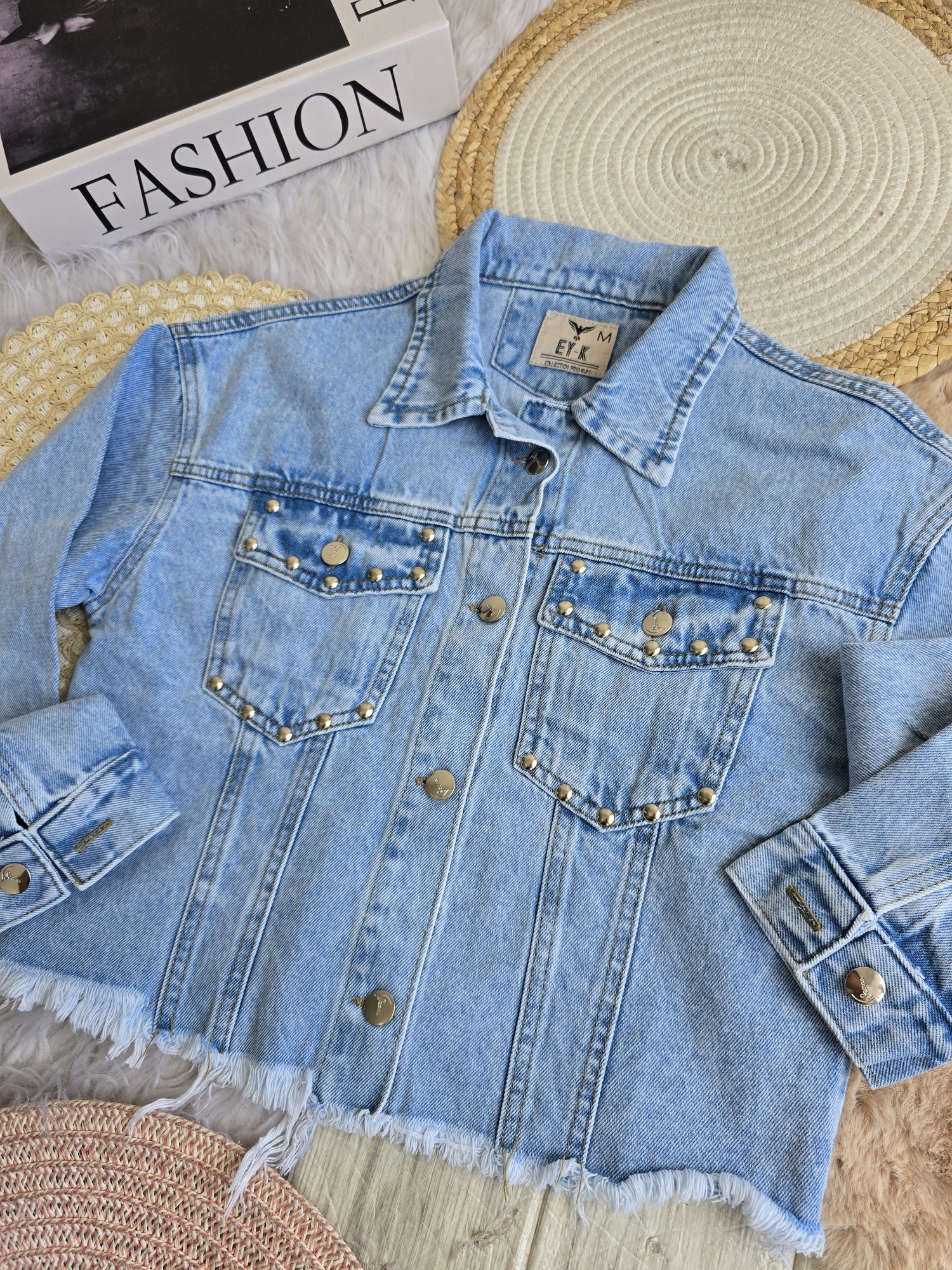 Campera Jeans Tachas - Imagen 5