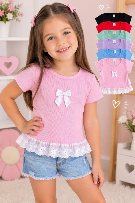 Remeras  con Broderie