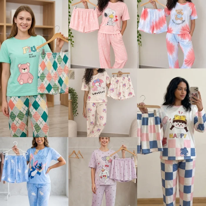 Pijamas 3 Piezas Docena $88.500