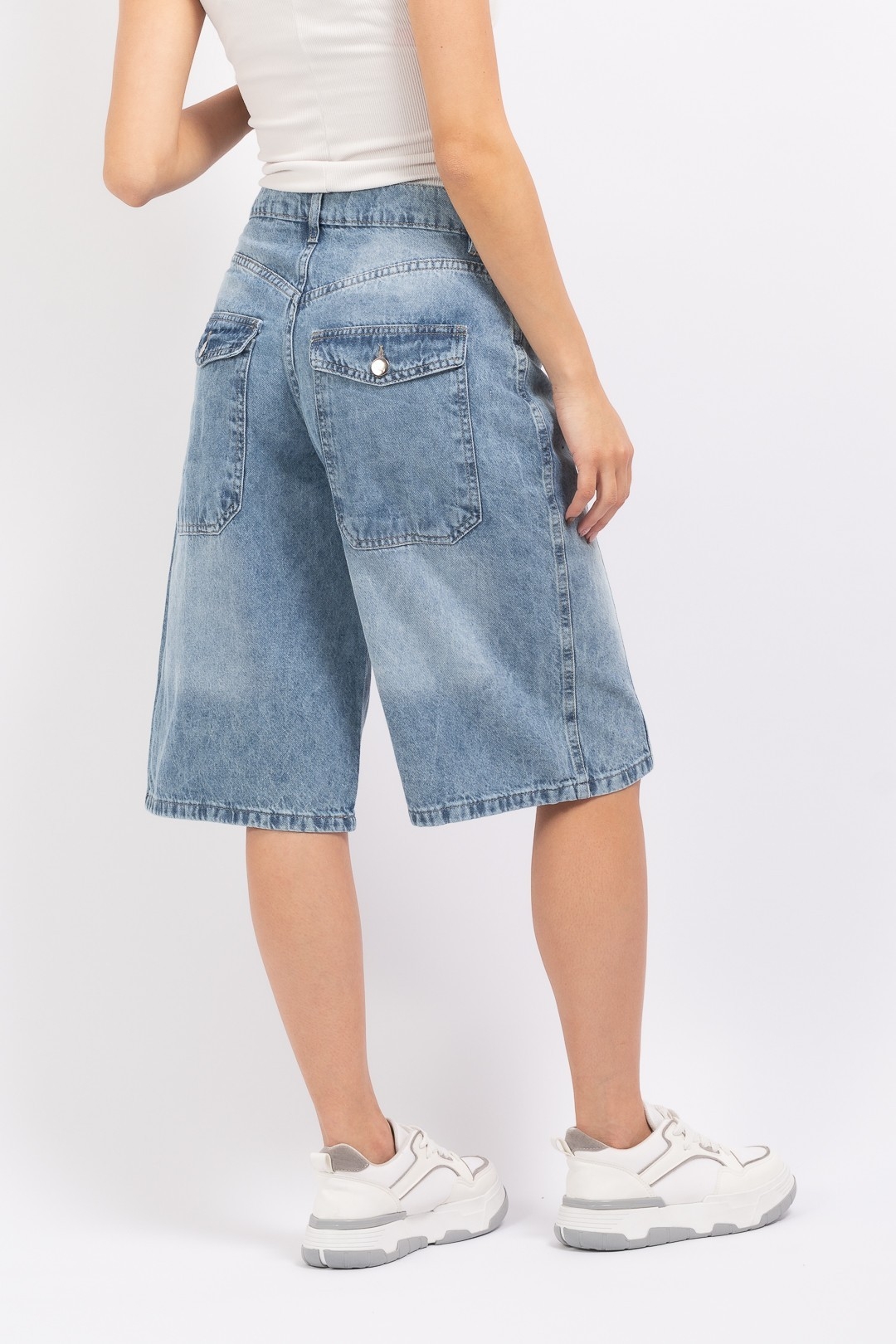Bermuda Baggy Jeans - Imagen 3