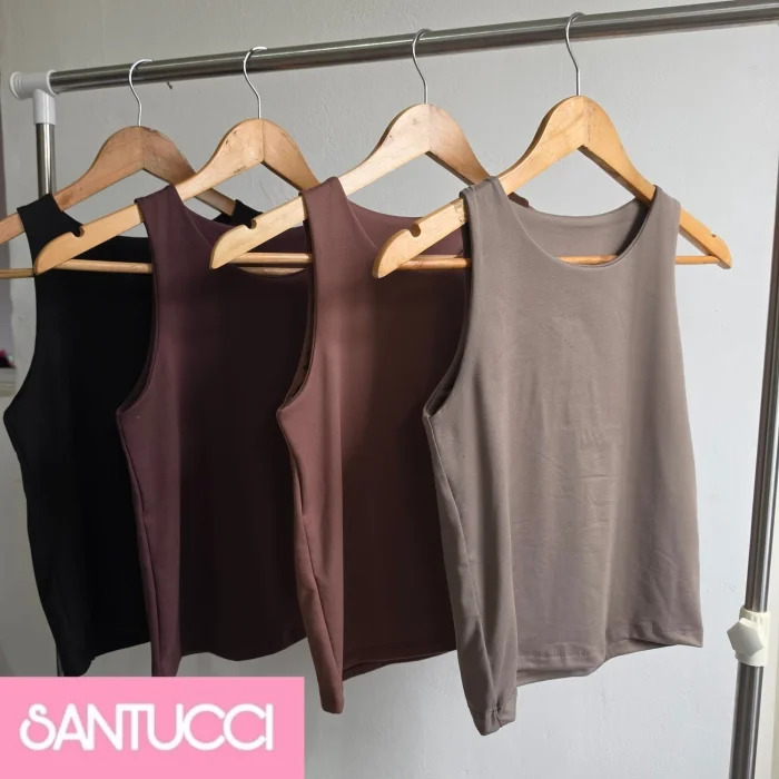 Musculosas Basicas Pack X 3