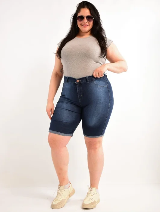 Bermudas Elastizado Localizado Elastizado