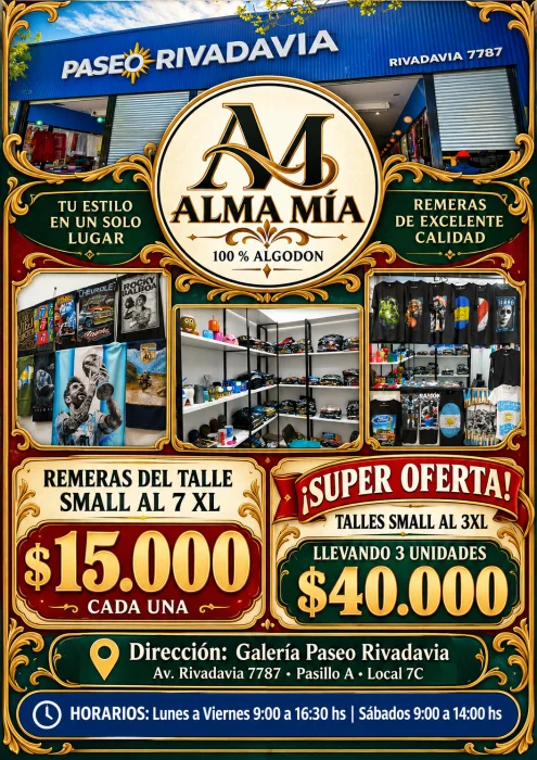 Remeras con Estilo y Personalidad - Alma Mía