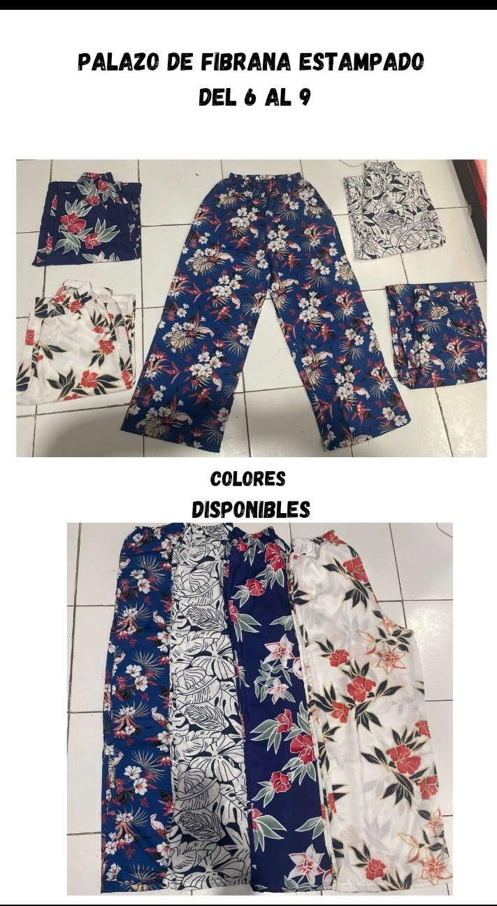 Palazo Fibrana Estampado - Imagen 3