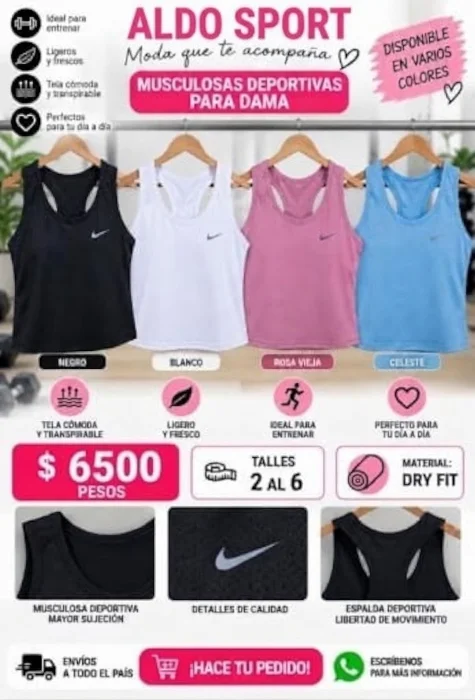 Muculosa Calidad Dri Fit