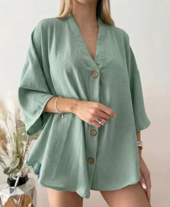 Camisa Over Lino Cey
