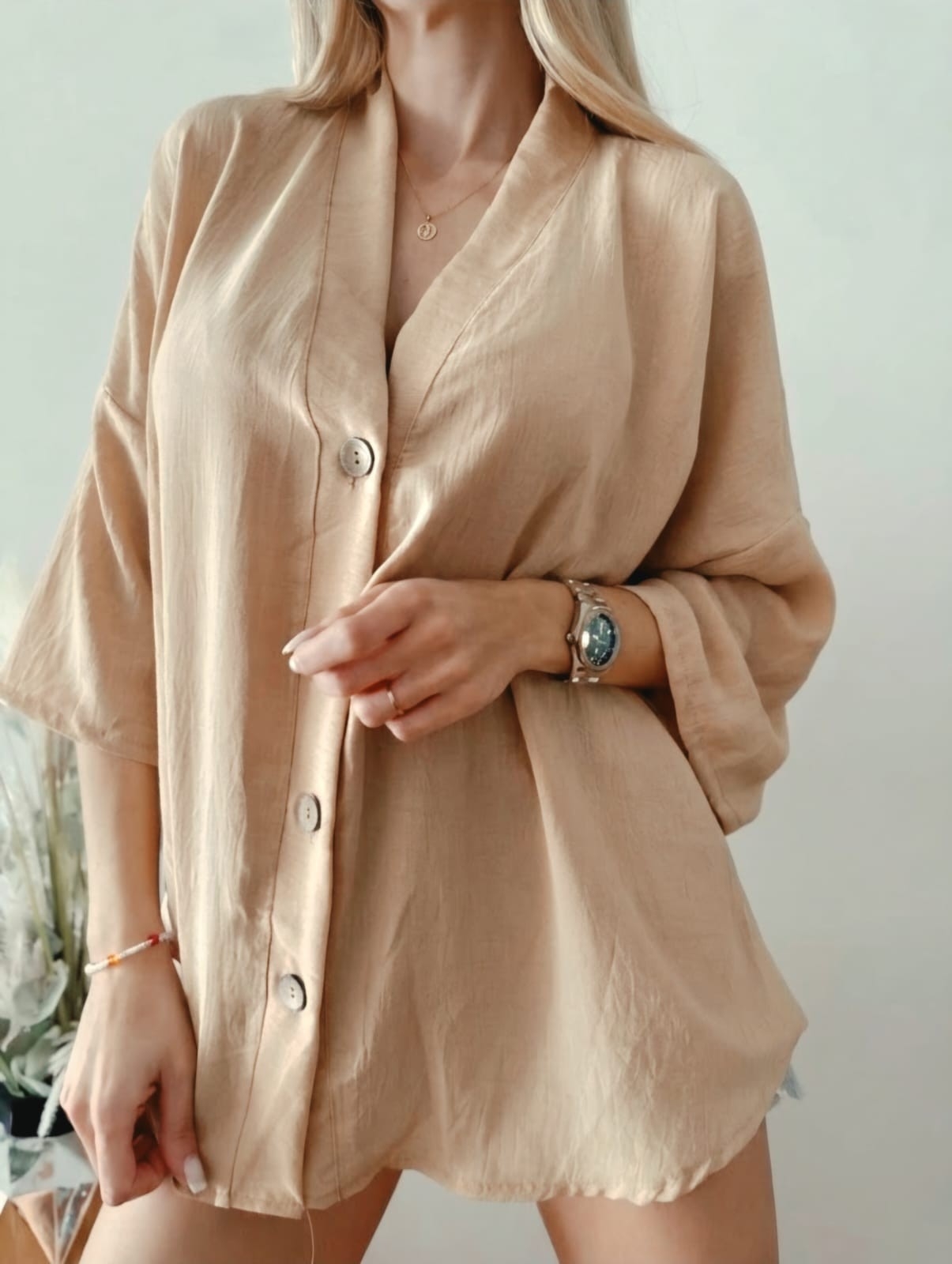 Camisa Over Lino Cey - Imagen 2