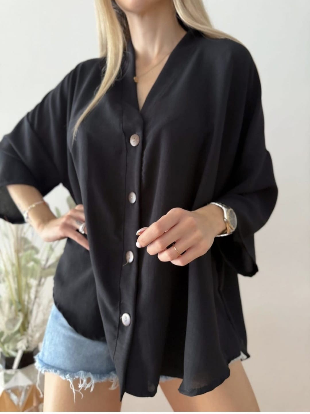 Camisa Over Lino Cey - Imagen 4