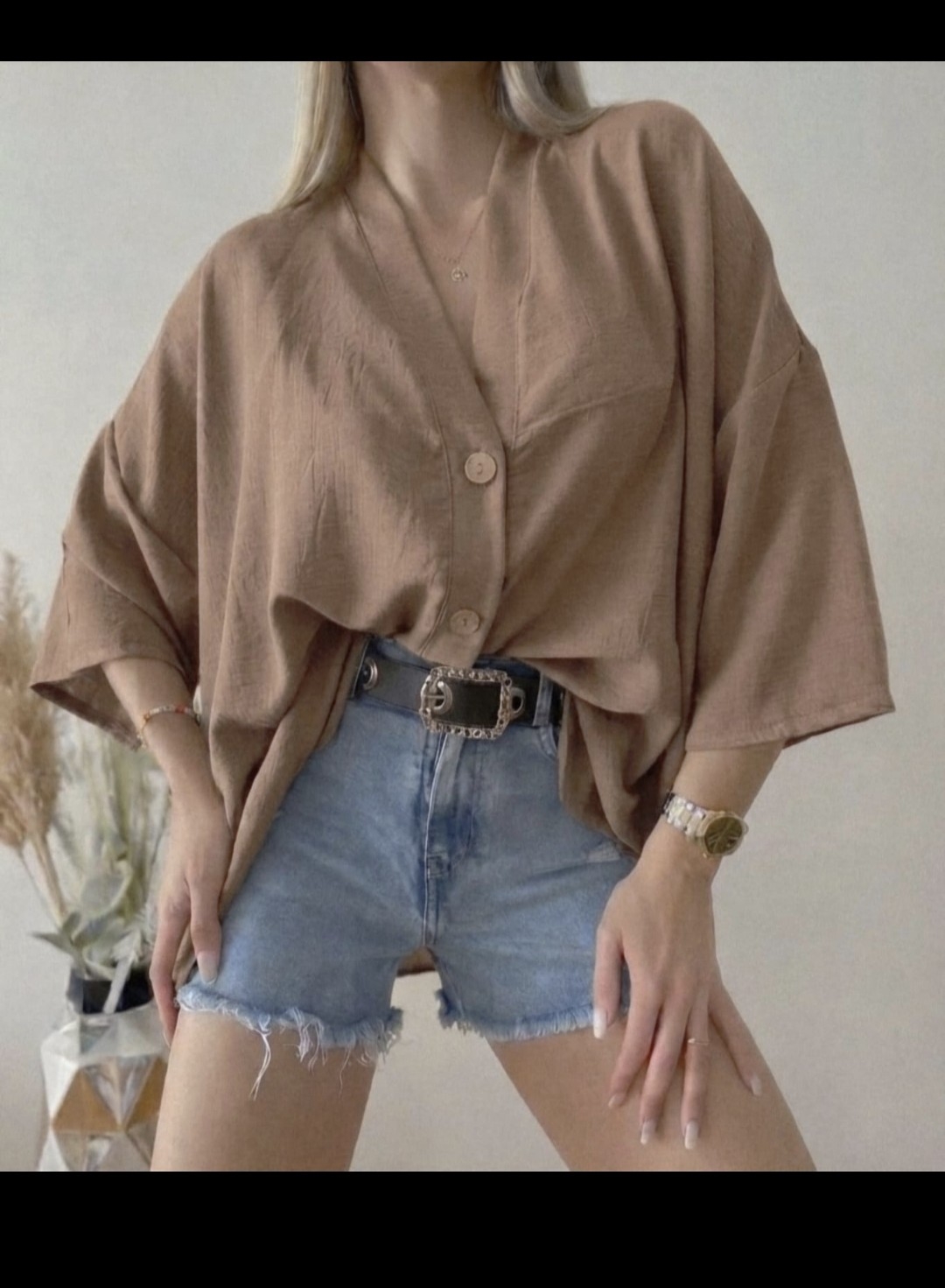 Camisa Over Lino Cey - Imagen 5