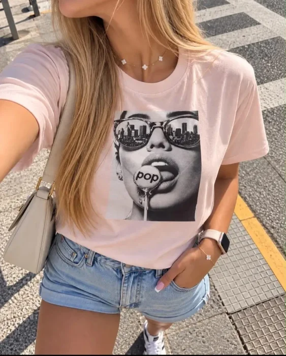 Remera Girl Pop