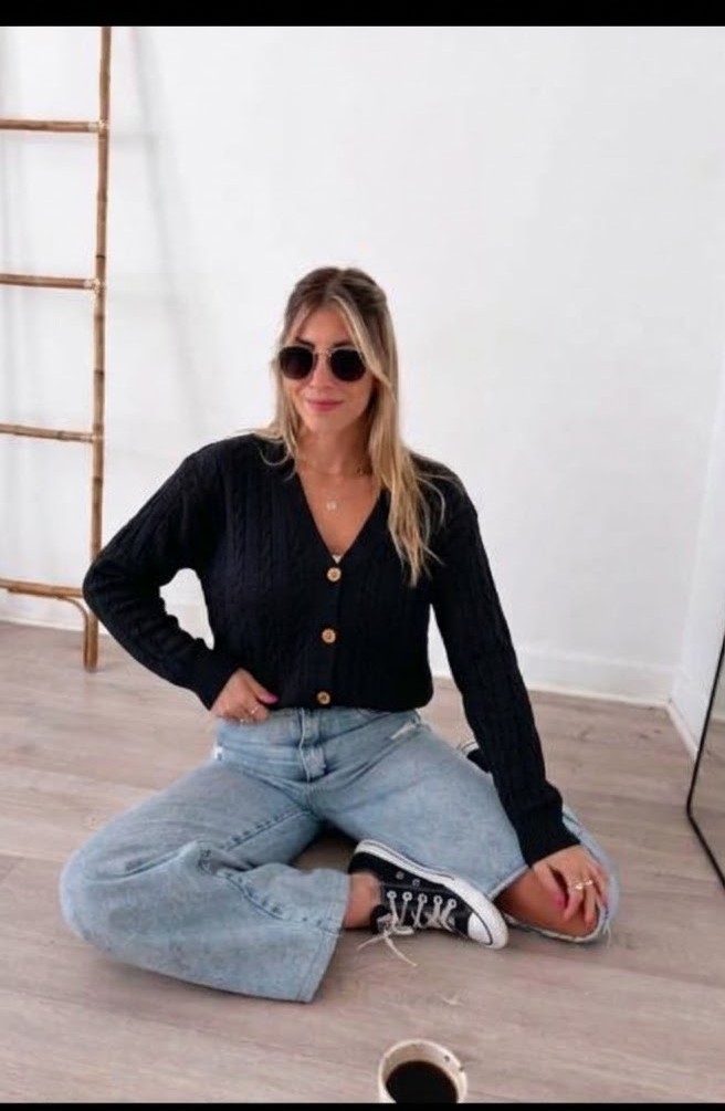 Cardigan Trenzado - Imagen 5