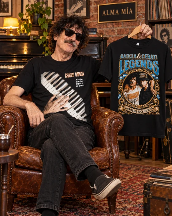 Charly García - Alma Mía | Remeras con Estilo y Personalidad