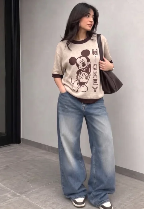 Remera Mickey - Hilo Lyocell