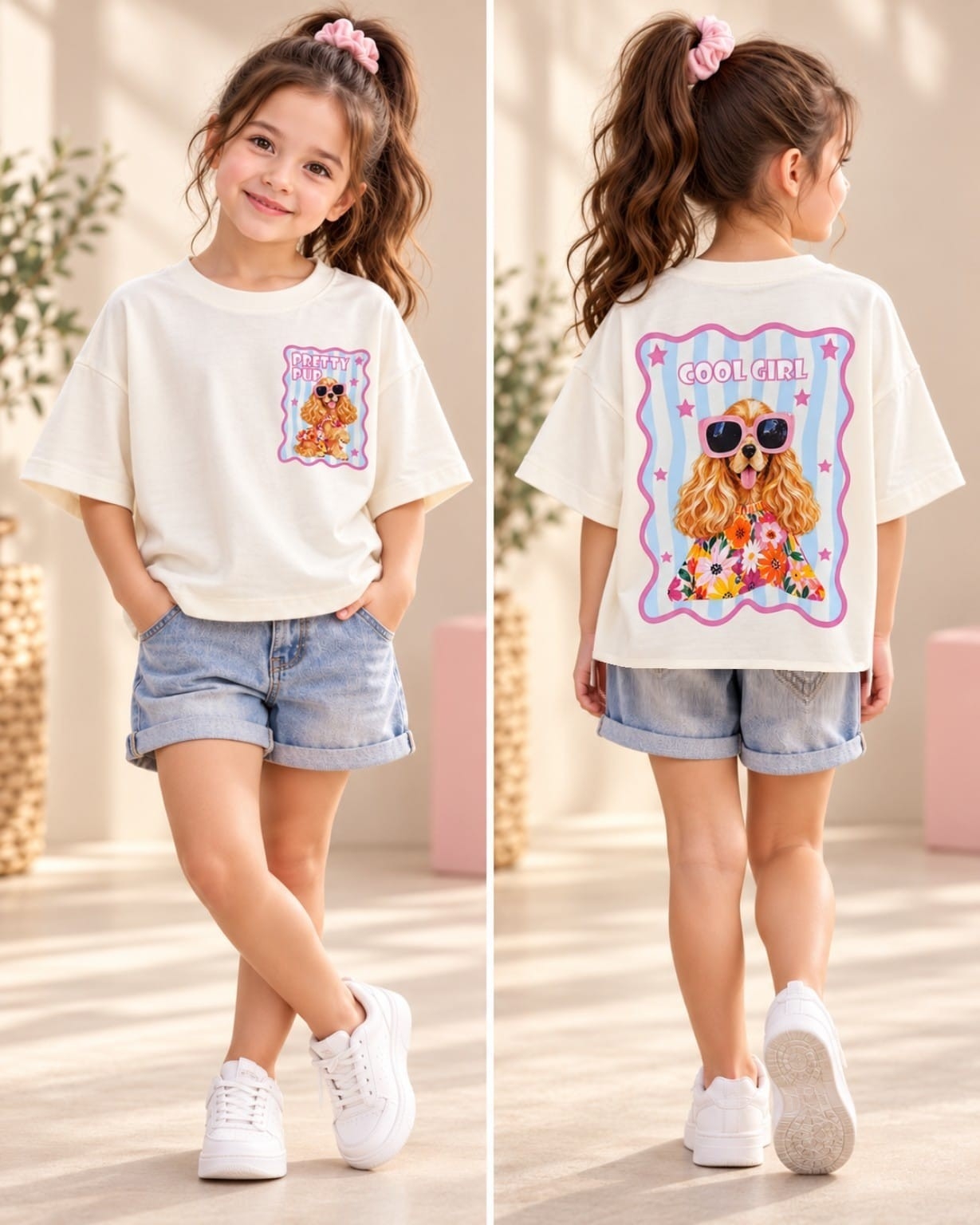 Remera Oversaid  Nena Animales - Imagen 2
