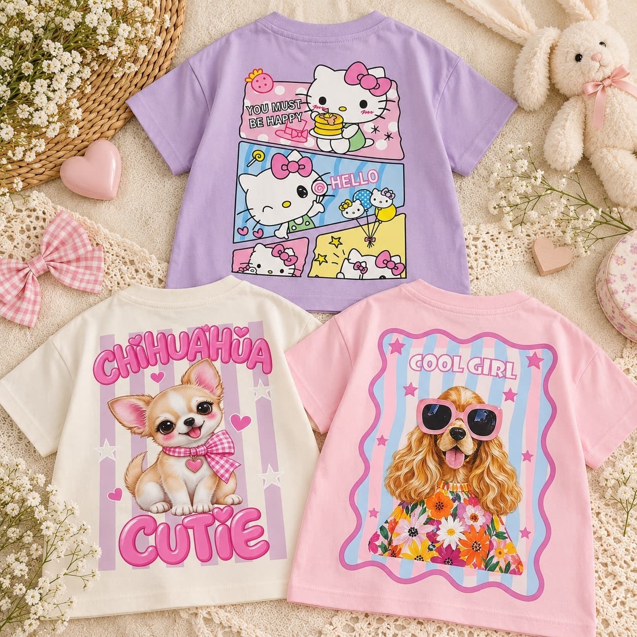 Remera Oversaid  Nena Animales - Imagen 5