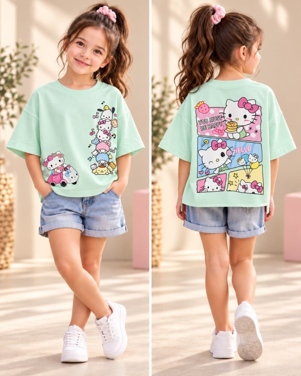 Remera Oversaid  Nena Animales - Imagen 6