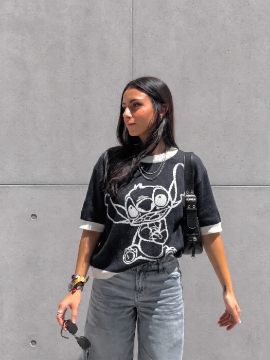 Remera Stitch - Hilo Lyocell
