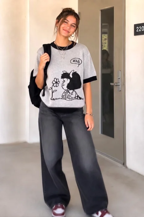 Remera Mafalda - Hilo Lyocell