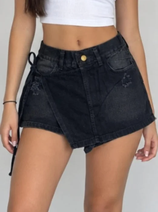 Short  Pollera con Lazo