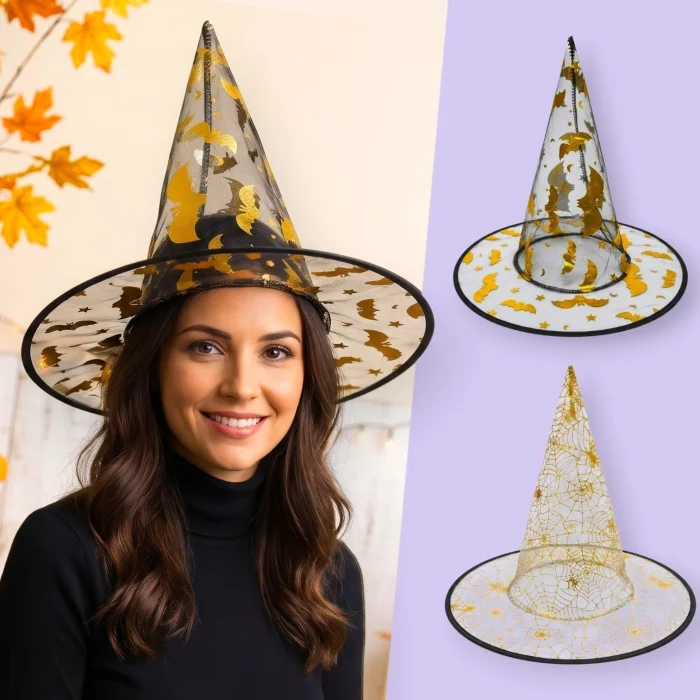 Sombrero Bruja Halloween