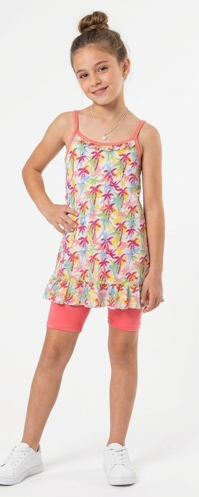 Vestido Istilo Vestido Algodón Estampado Nena - Imagen 3