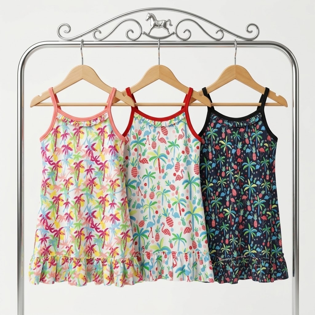 Vestido Istilo Vestido Algodón Estampado Nena - Imagen 4