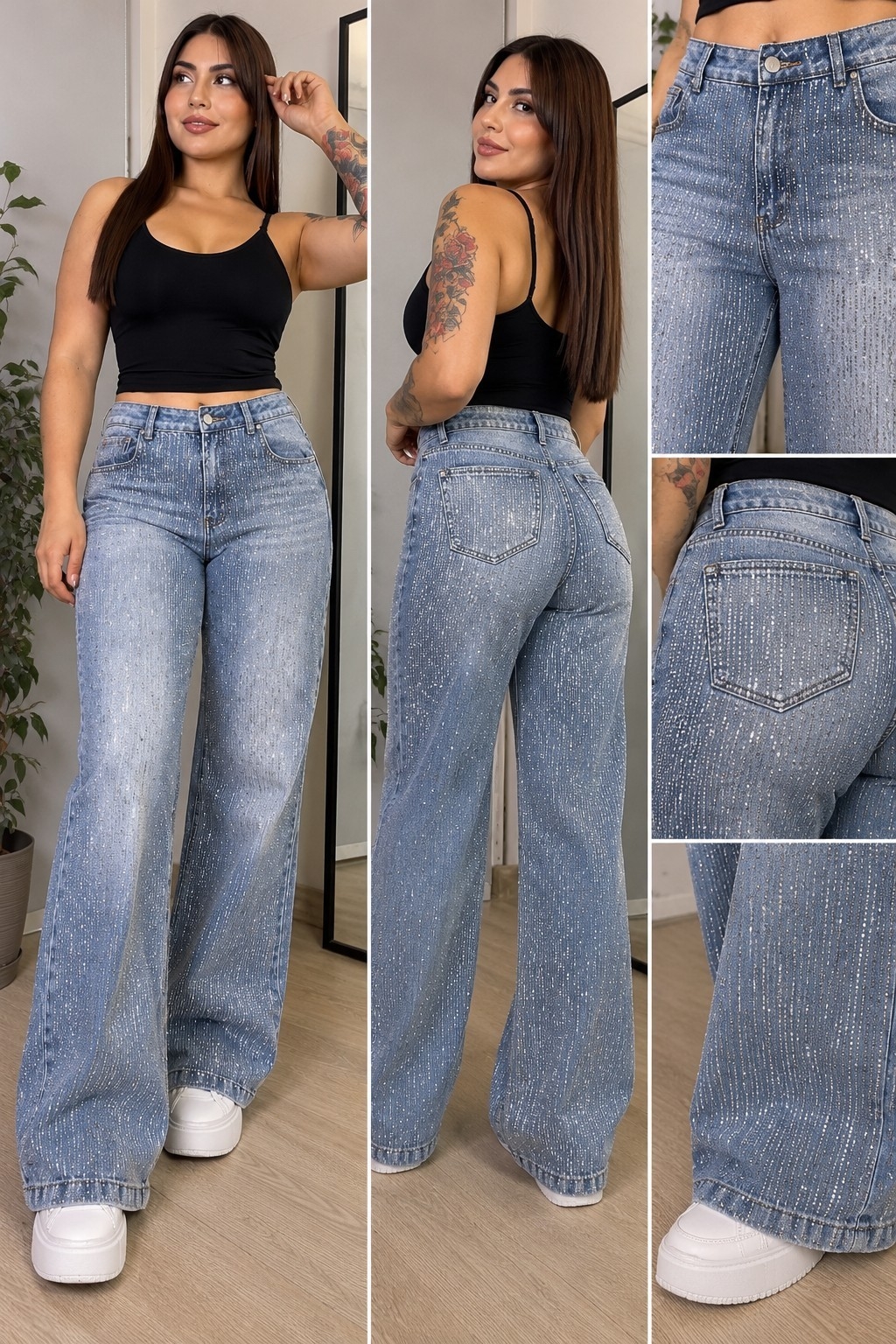 Jeans Full Brillo Cod. Bl253 - Imagen 2