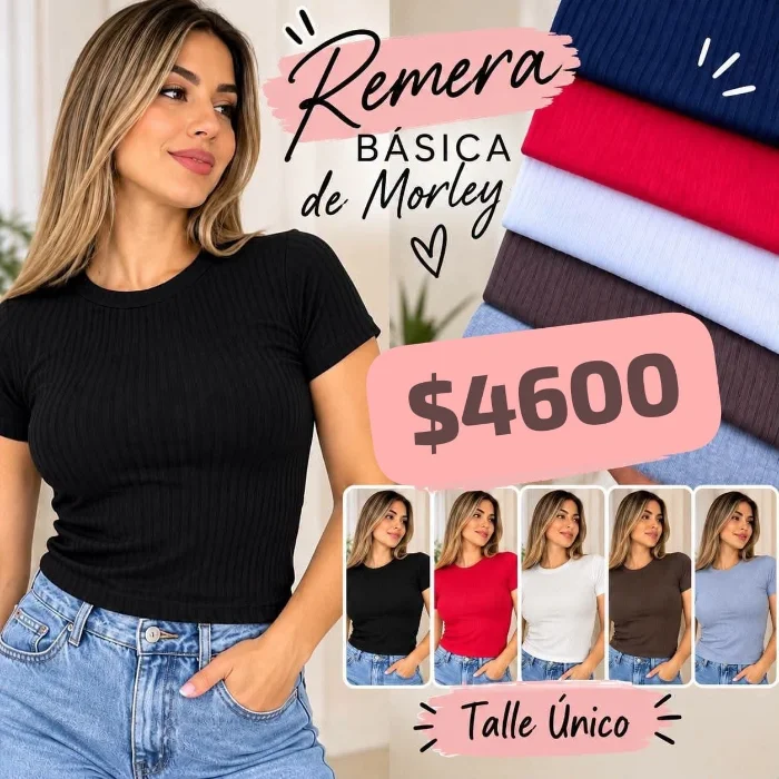 Oferta Remera Basica