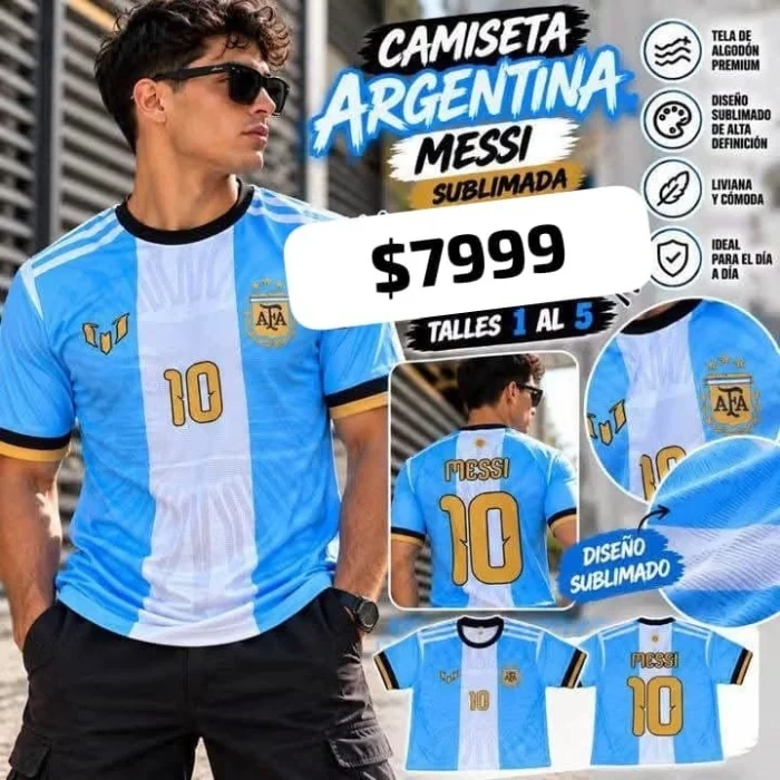 Oferta Camiseta Messi