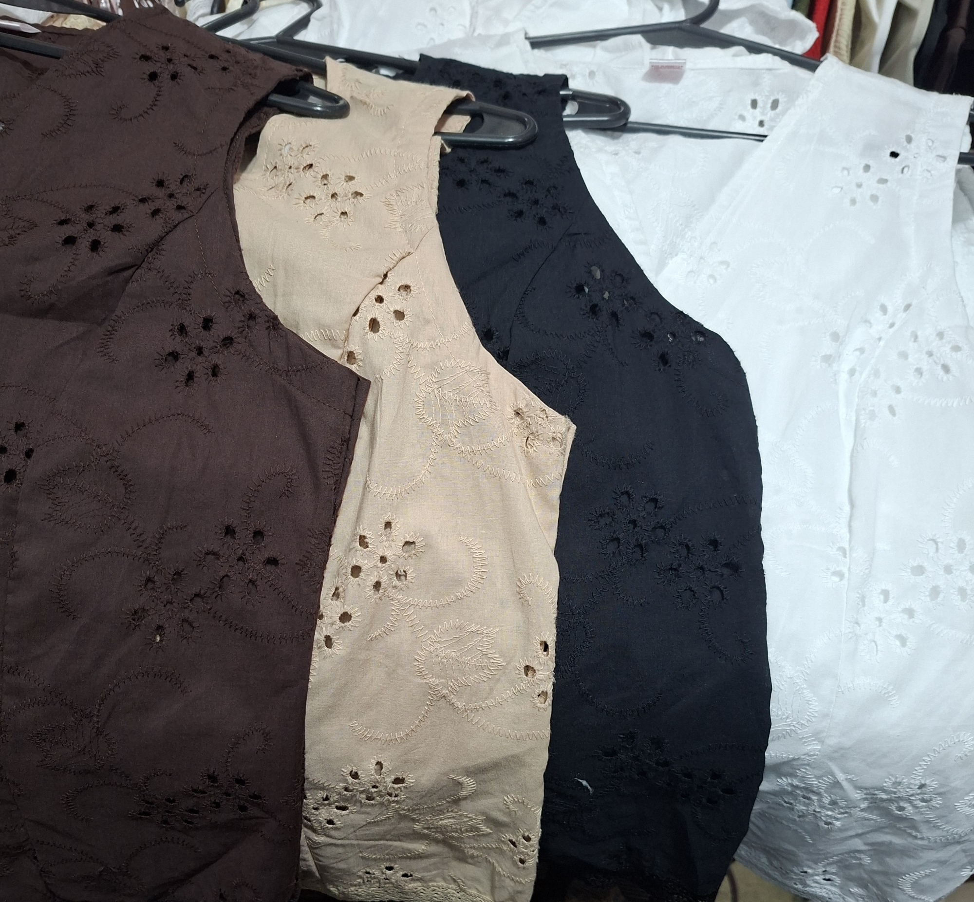 Chaleco Brodery 100 X 100 Algodon - Imagen 3