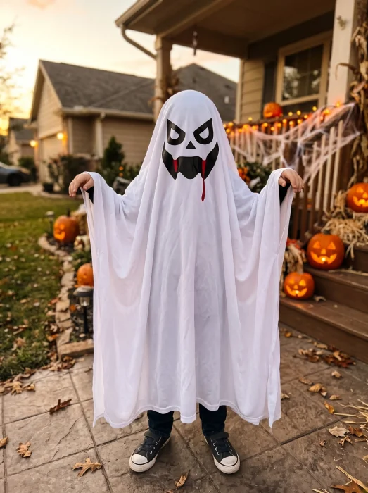 Disfraz de Fantasma, Mide 110cm Aproximado, Halloween