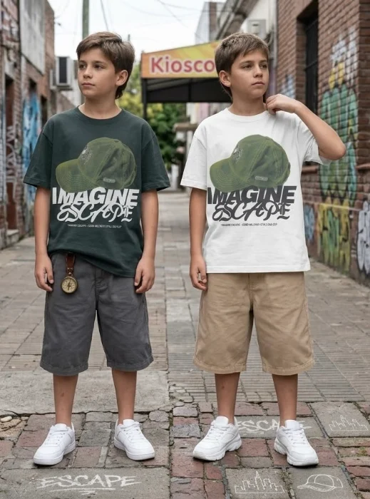 Remeras de Algodón Gorra
