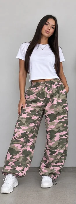 Baggy Camuflado Rosa