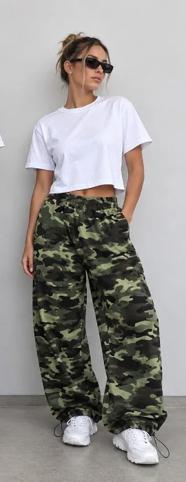 Baggy Camuflado Verde