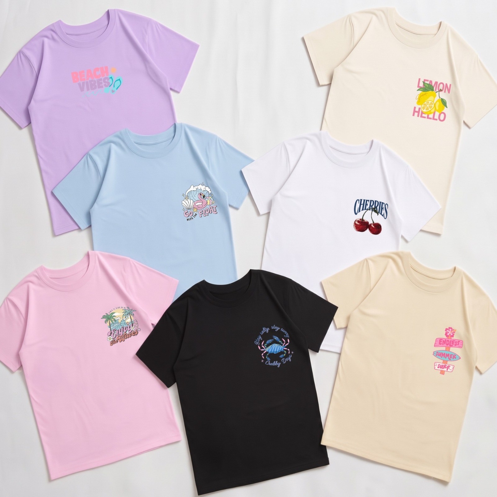 Pack 210 Remeras Oversize Nena y Nene - Imagen 2
