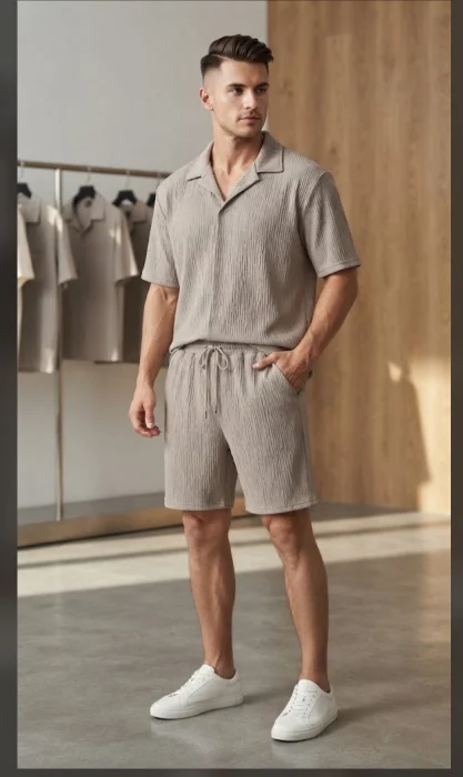 Chomba y Shorts  de Hombre