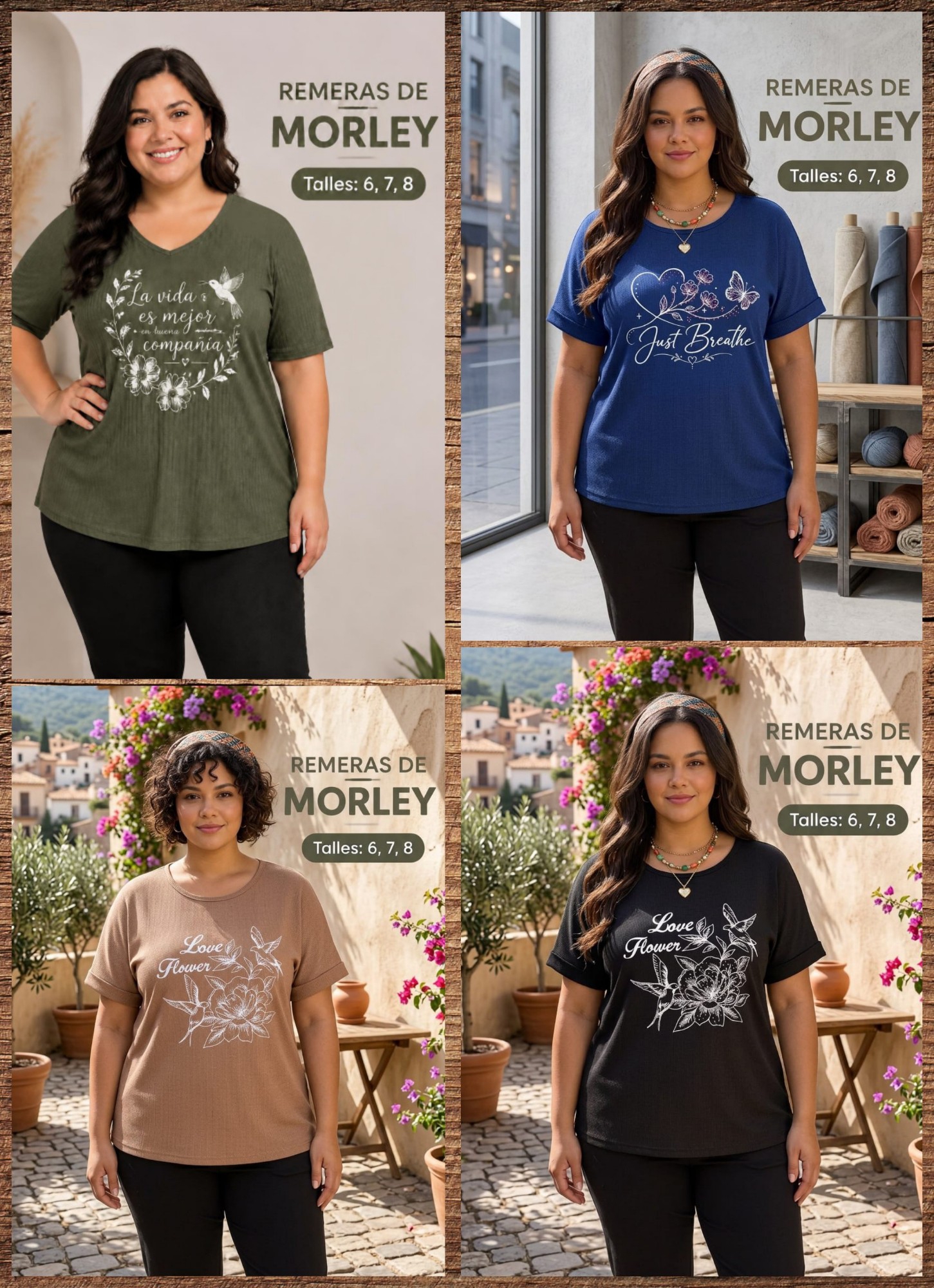 Remera de Morley Viscosa Elastizada - Imagen 3