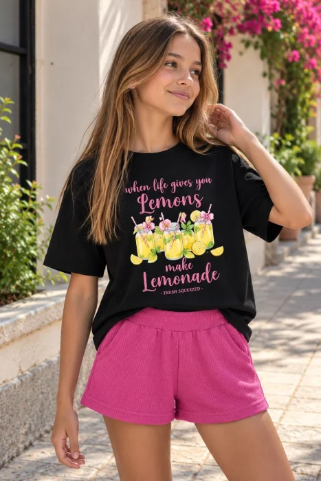Remera Oversize Lemonade