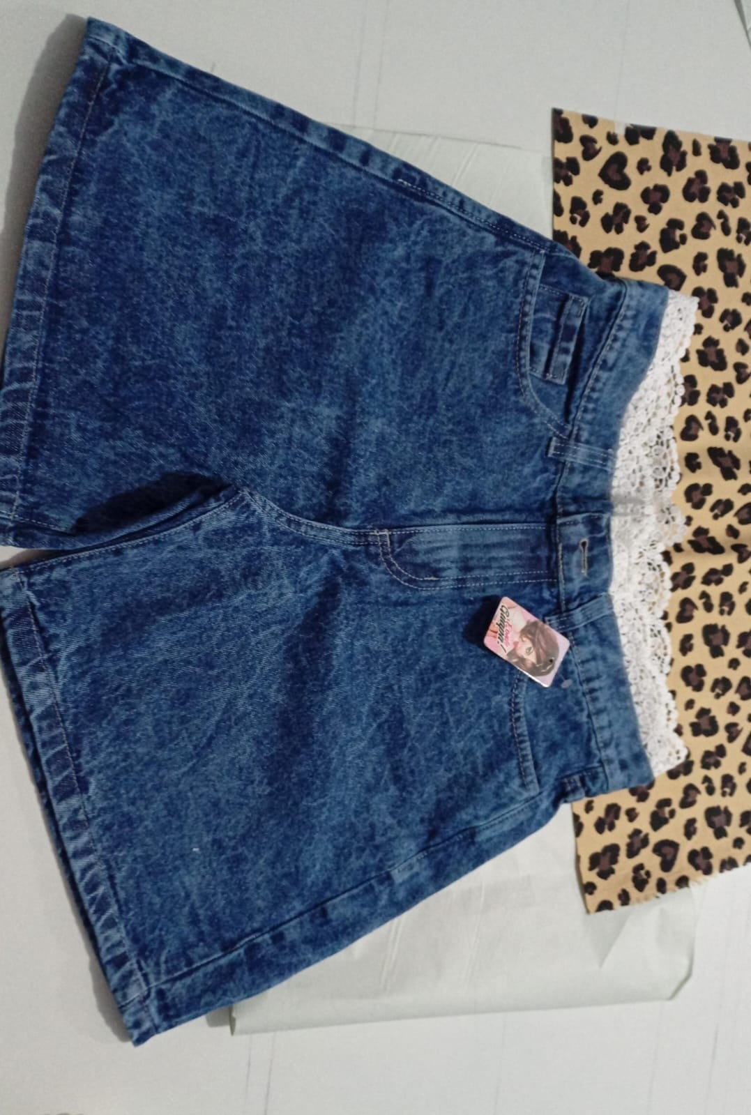 Bermudas con Puntilla Excelente Calidad - Imagen 2