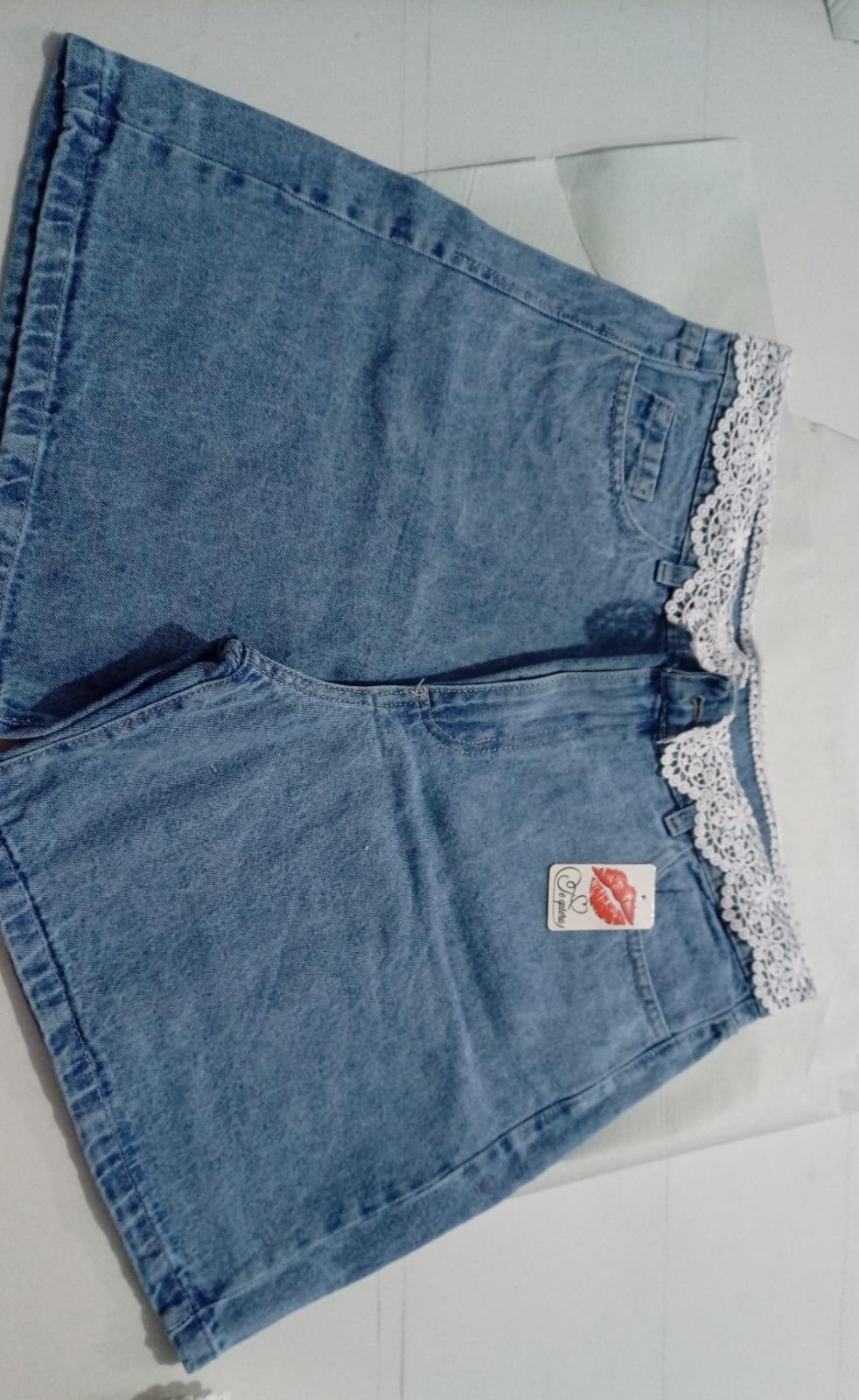 Bermudas con Puntillas Excelente Calidad - Imagen 2