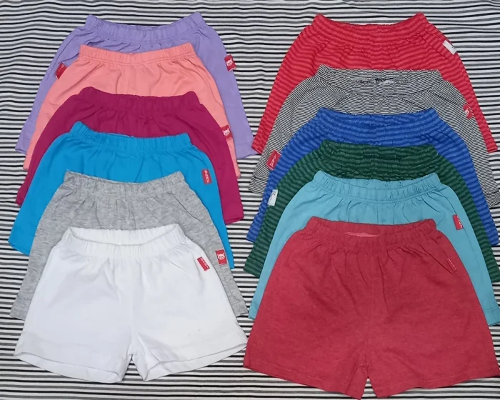 Shorts de Bebé en Algodón Jersey