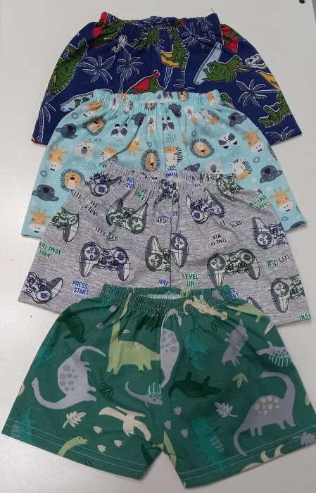 Shorts de Bebé en Algodón Jersey Estampado