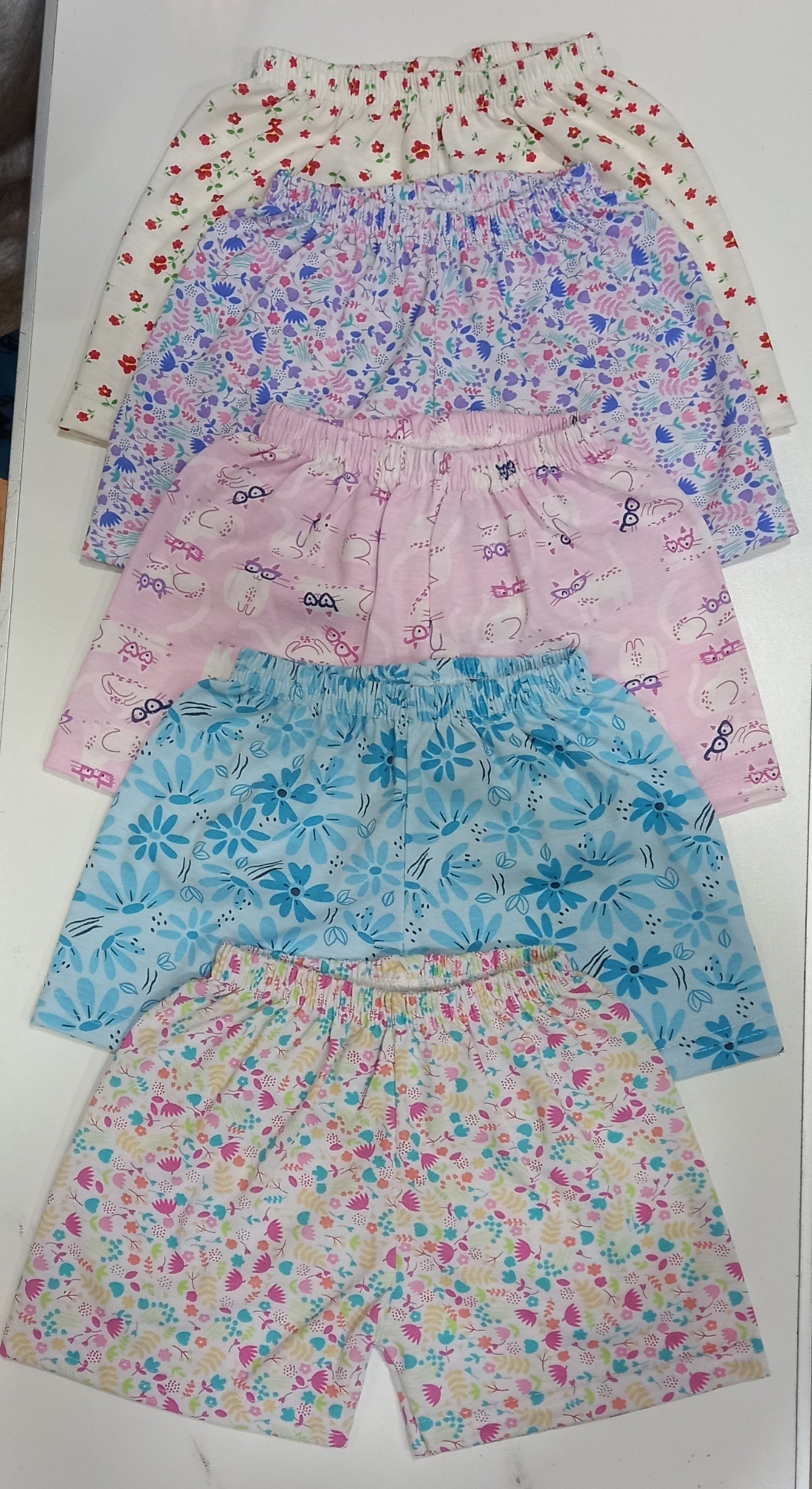 Shorts de Bebé en Algodón Jersey Estampado - Imagen 2