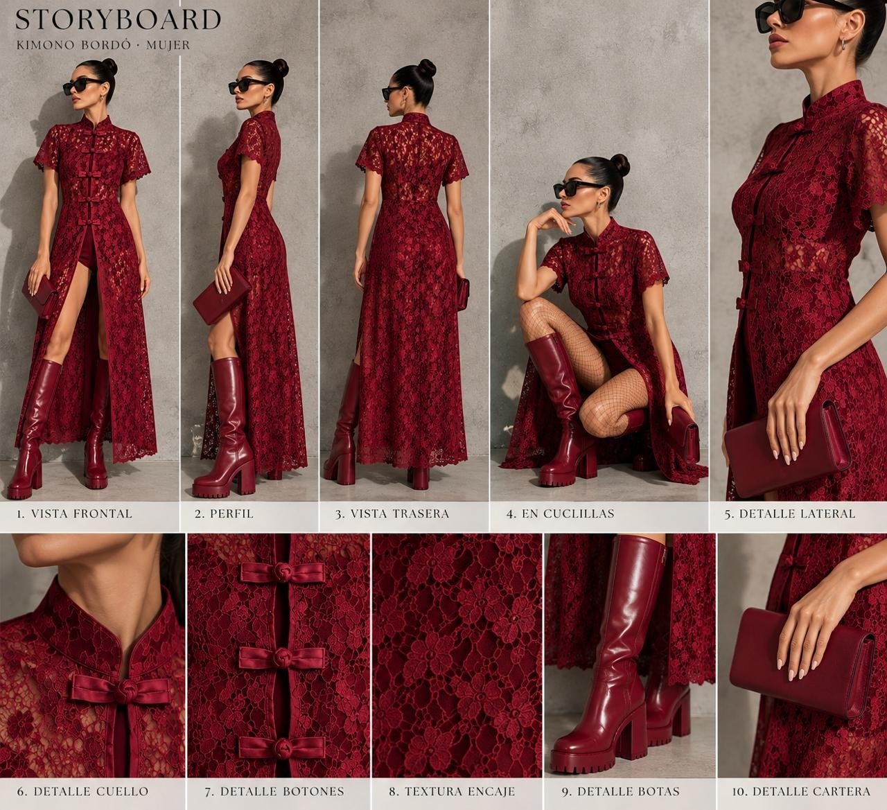 Kimono de Encaje - Imagen 8