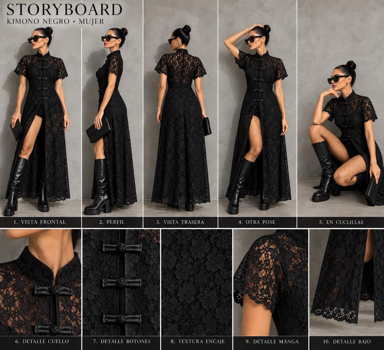 Kimono de Encaje - Imagen 9