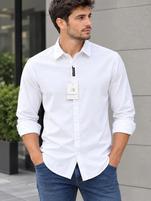 Camisa de Lino Importada