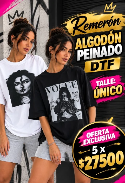 Remerones Dft Algodón Peinado