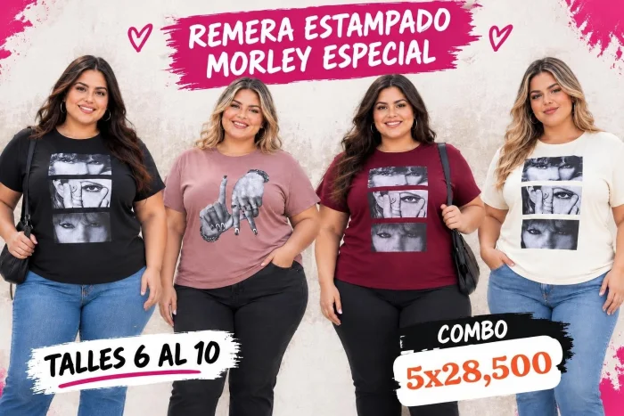 Remera Dama Micro Morley