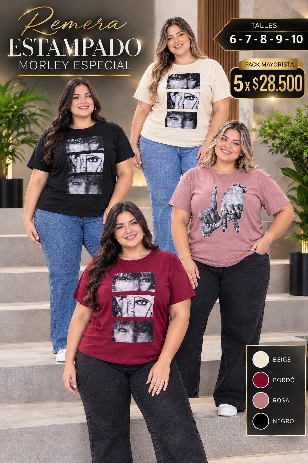 Remera Dama Micro Morley - Imagen 2